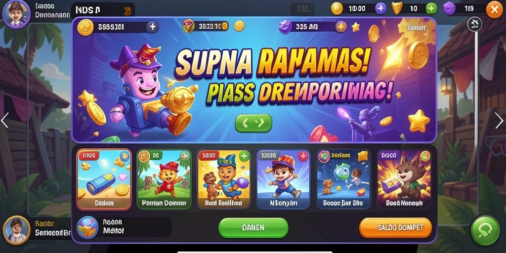 Promosi menarik yang membuat pengalaman bermain semakin seru.