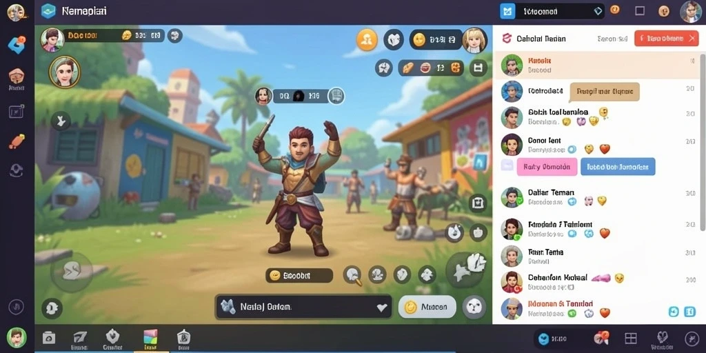 Momen seru dalam mode multiplayer.