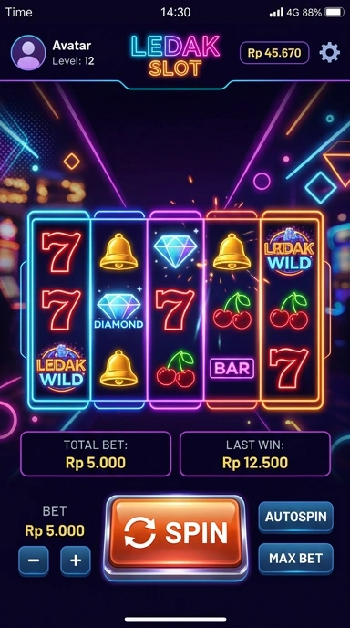 ledakslot — layar beranda