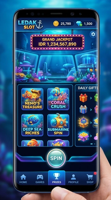 ledakslot — menu pengaturan